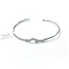 Image 2 : Sterling Silver CZ Bangle Bracelet, Retail $250.00.