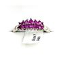 Image 1 : Sterling Silver Natural Enhanced Ruby (0.70ct) Ring, Size 7, W/A $300.00. Ruby is the birthstone for