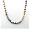 Image 2 : Sterling Silver Natural Amethyst and Opal Beads, Retail $450.00.