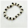 Image 2 : Freshwater Pearl with Onyx Beads Bracelet, Retail $200.00.