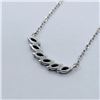 Image 2 : Sterling Silver Natural Blue Sapphire (1ct) Necklace, W/A $600.00. Sapphire is the birthstone for Se