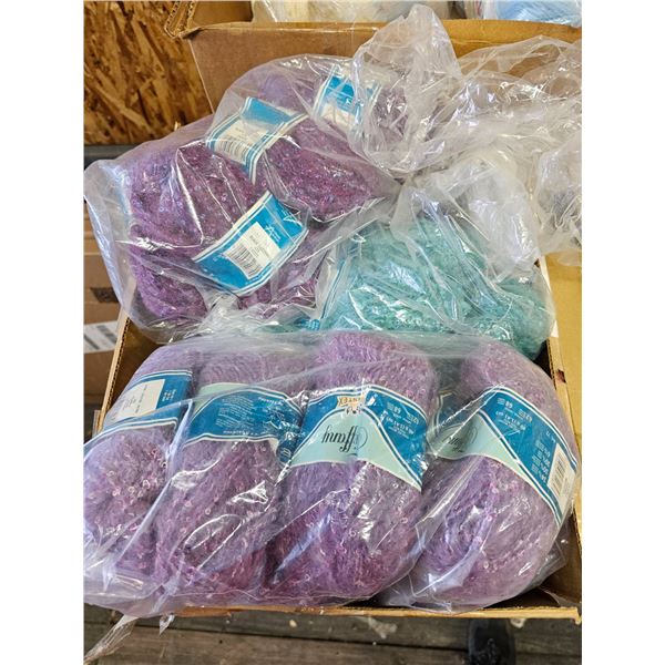 Acrylic Yarn in Various Colors