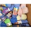Image 2 : Bernat and Various Yarn Skeins in Assorted Colors