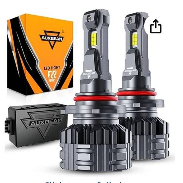 Auxbeam F22-9005 LED Headlight Bulbs F22 Series