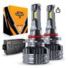 Image 1 : Auxbeam F22-9005 LED Headlight Bulbs F22 Series