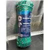 Image 1 : Ben-Mor Diamond Braid Rope 3/8 in x 100 ft Polypropylene Green