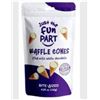 Image 1 : Just The Fun Part, Bite-Size Crispy Mini Waffle Cones, Filled With Premium Belgian White Chocolate 6