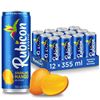 Image 1 : Rubicon Exotic Sparkling Mango Drink, 12 x 355mL Each