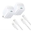 Image 1 : Anker 30W USB-C Charger and USB-C to Lightning Cable 2-Pack