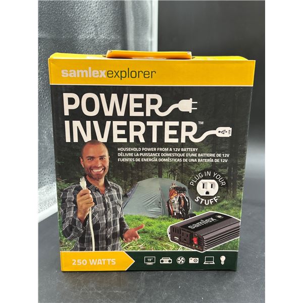 Samlex Explorer 250 Watt Power Inverter with 12V Input