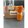 Image 1 : Zevia Soda Zero Sugar Orange Flavor, 12 Cans, 355ml Each