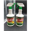 Image 1 : Spray Nine Heavy-Duty Cleaner Disinfectant 946 mL Bottles â€“ Lot of 2