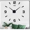 Image 1 : Large DIY Wall Clock Kit, 3D Frameless Wall ClockÂ