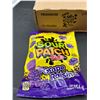 Image 2 : Sour Patch Kids Grape Raisin Candy Lot, 12 x 154g Sacs