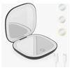 Image 1 : GloTech Rechargeable LED Mirror with Touch Sensor Dimming â€“ Black