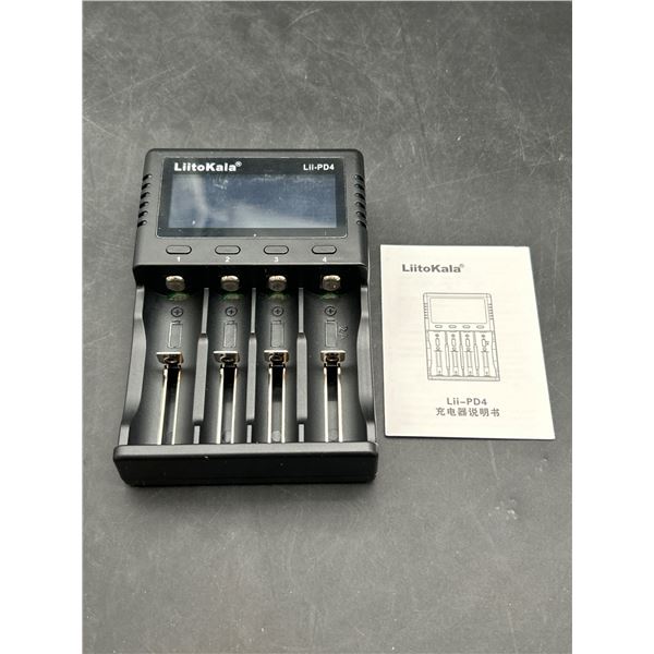 LiitoKala Lii-PD4 Smart Universal Battery Charger