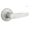 Image 1 : Winston Satin Chrome Door Handle, Reversible Passage Lever, Interior Door Handles for Hall and Close