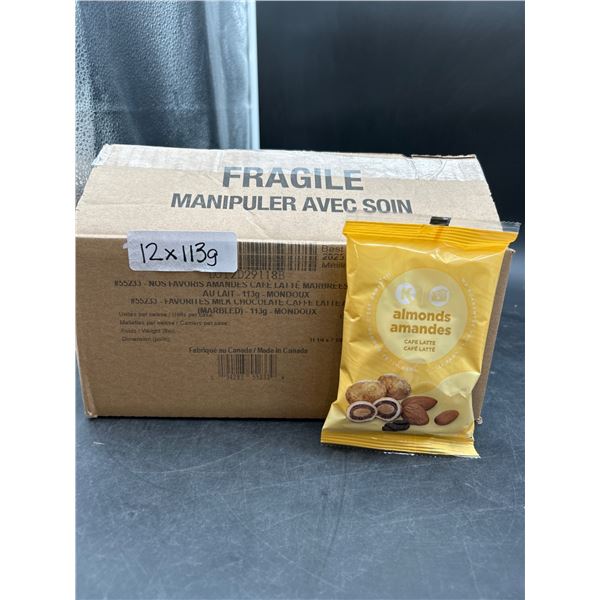 Pack of 12 Almonds Cafe Latte 113g Each