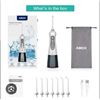 Image 1 : ABOX T1050 Portable Oral Irrigator with Rechargeable Battery
