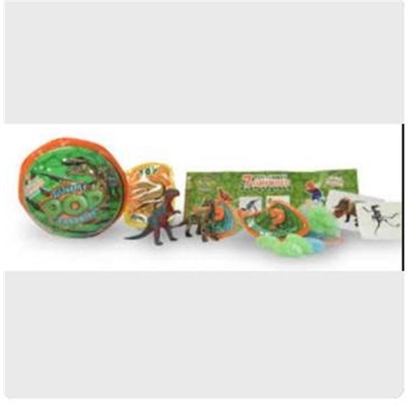 Gummi Pop Dino Surprise Toy and Candy Set with 7 Surprises 6 x 20g