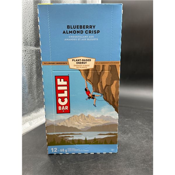 Clif Bar Blueberry Almond Crisp Energy Bars, 12 x 68g