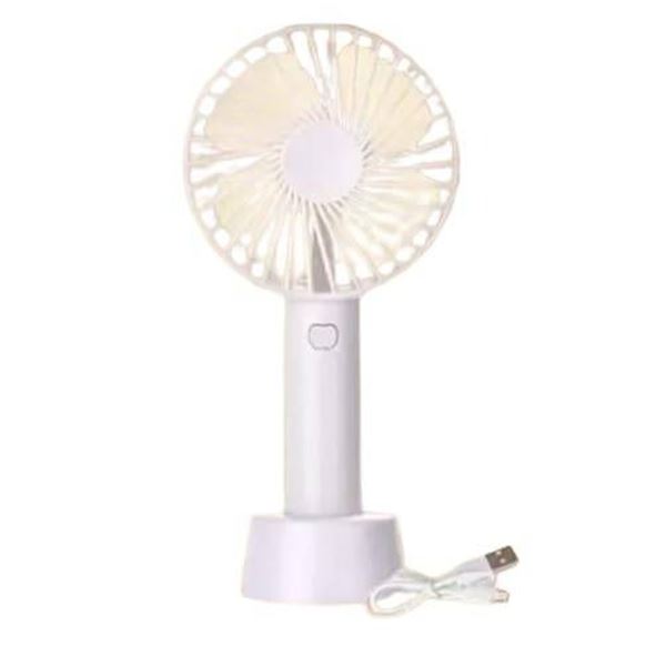 Lot of 2 Portable USB Desk Fan with Adjustable Speeds â€“ Model XF07 Colors May Va