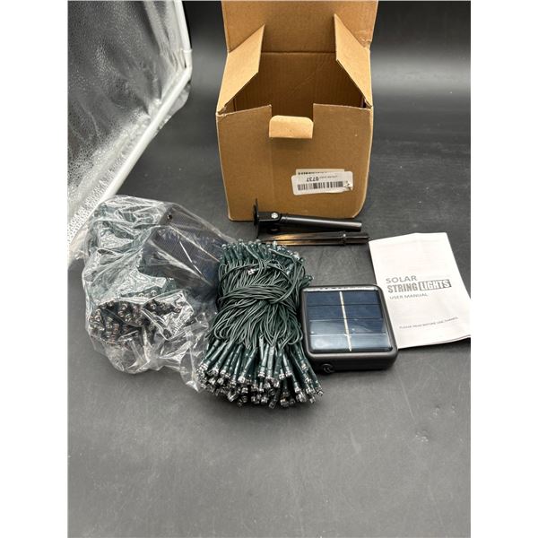 Lot of 2 Solar-Powered String LightsÂ