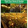 Image 1 : 8 Count Solar Lights Outdoor Waterproof IPX5, Solar Garden Lights, Wind Swaying Firefly Lights,