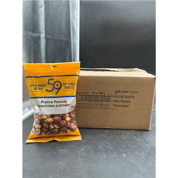 59th Street Food Co. Praline Peanuts, 100 g x 12Â