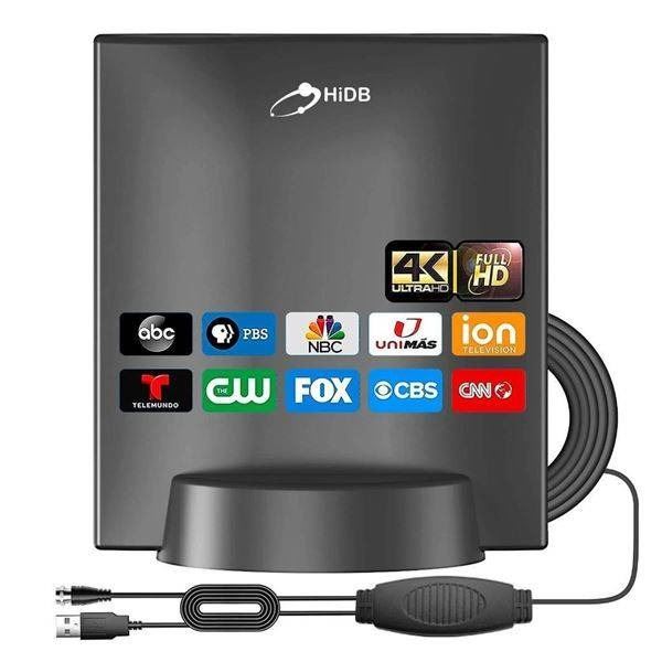 HiDB HD Digital Home TV Antenna with Detachable Amplifier