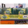 Image 2 : Perrier & Juice Lemon and Guava Sparkling Beverage 330 mL Cans â€“ 24 Pack