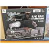 Image 2 : R/C Rail Steam Train 2.4GHz Remote Control Set for Ages 3+