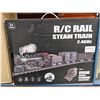 Image 3 : R/C Rail Steam Train 2.4GHz Remote Control Set for Ages 3+