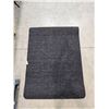 Image 1 : Rectangular Black and Grey Textured Rug
