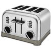 Image 1 : Cuisinart 4-Slice Stainless Steel Toaster Model CPT-180