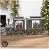 Image 1 : Holiday Express Water Globe Train Decorative Collectible