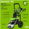 Image 1 : Greenworks 2100 Max PSI Electric Pressure Washer with Accessories