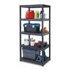 Image 1 : Ramtuff 5 Level Resin Shelving Unit with Dimensions 36 W x 18 D x 72 H