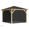 Image 1 : Yardistry Mosquito Mesh For Wooden Outdoor GazeboÂ