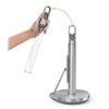 Image 1 : simplehuman Paper Towel Pump, Standing Paper Towel Holder with Spray Bottle, Brushed Stainless Steel