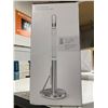 Image 3 : simplehuman Paper Towel Pump, Standing Paper Towel Holder with Spray Bottle, Brushed Stainless Steel