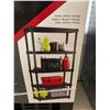Image 2 : Ramtuff Resin Shelving System With 5 Levels, 35.8 x 17.5 x 73 in