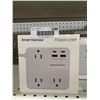 Image 2 : Amerisense 10-In-1 Power Strip Surge Protector With USB Ports And 10FT Cord