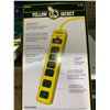 Image 2 : Yellow Jacket 5138 Surge Protector Power Strip with 6 Outlets and High-Visibility Yellow Cord