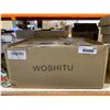 Image 2 : Woshitu Bathroom Vanity Mirror Model 8090ML-02BG-IUS, Gold and Black