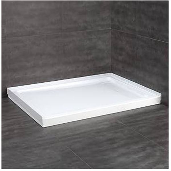 OVE Decors 32SSB-483248-000W Shower Base, 48 in x 32 in x 2.76 in, White