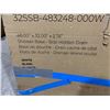 Image 3 : OVE Decors 32SSB-483248-000W Shower Base, 48 in x 32 in x 2.76 in, White