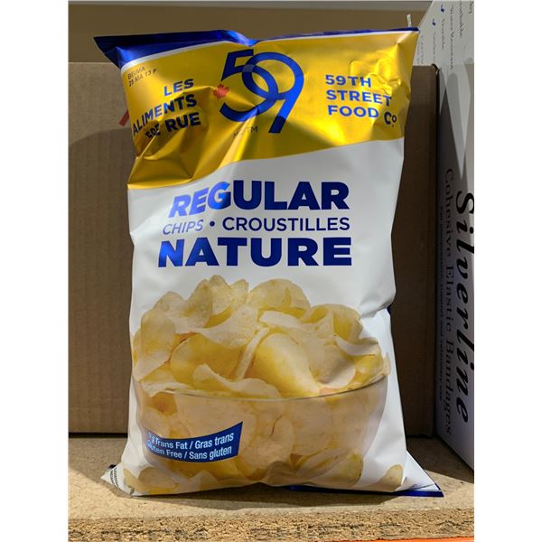 59th Street Food Co Regular Chips Nature â€“ 16 x 140g