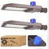 Image 1 : 300W LED Parking Lot Light With Photocell Dusk to Dawn, 2-Pack