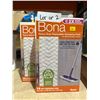 Image 2 : Bona Heavy-Duty Disposable Sweeping Pads for Multi-Surface Floors, Lot of 2